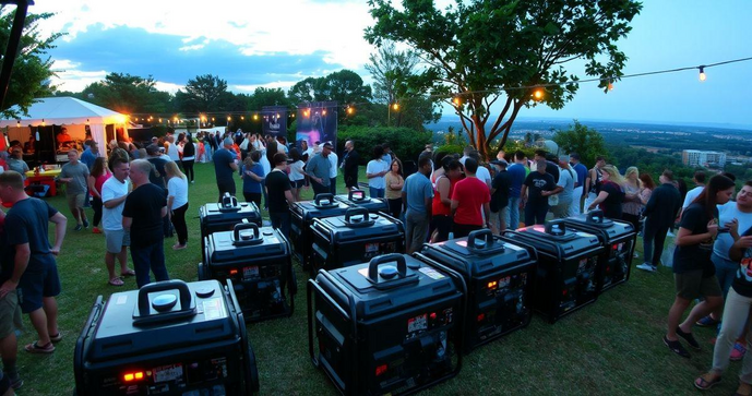 Como escolher o gerador ideal para eventos: guia de locação Como escolher o gerador ideal para eventos: guia de locação