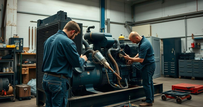 Conserto de geradores a diesel: Como garantir o funcionamento ideal Conserto de geradores a diesel: Como garantir o funcionamento ideal