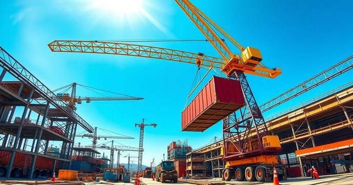 Içamento de Carga com Guindaste Segurança Içamento de Carga com Guindaste Segurança