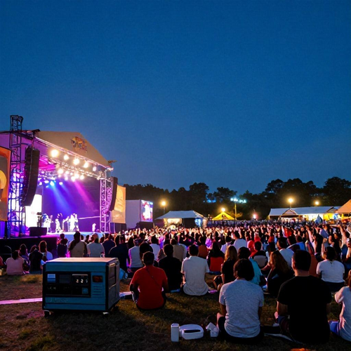 5 Vantagens de Alugar Geradores para Garantir Energia Confiável em Seus Eventos